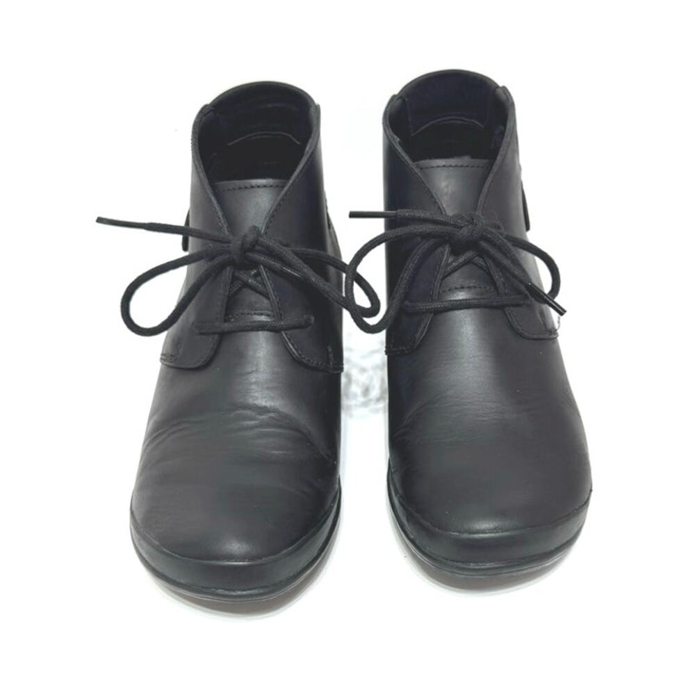 Merrell Women's Veranda Black Leather Lace Up Ankle Bootie Boots Size 7 - Picture 5 of 8